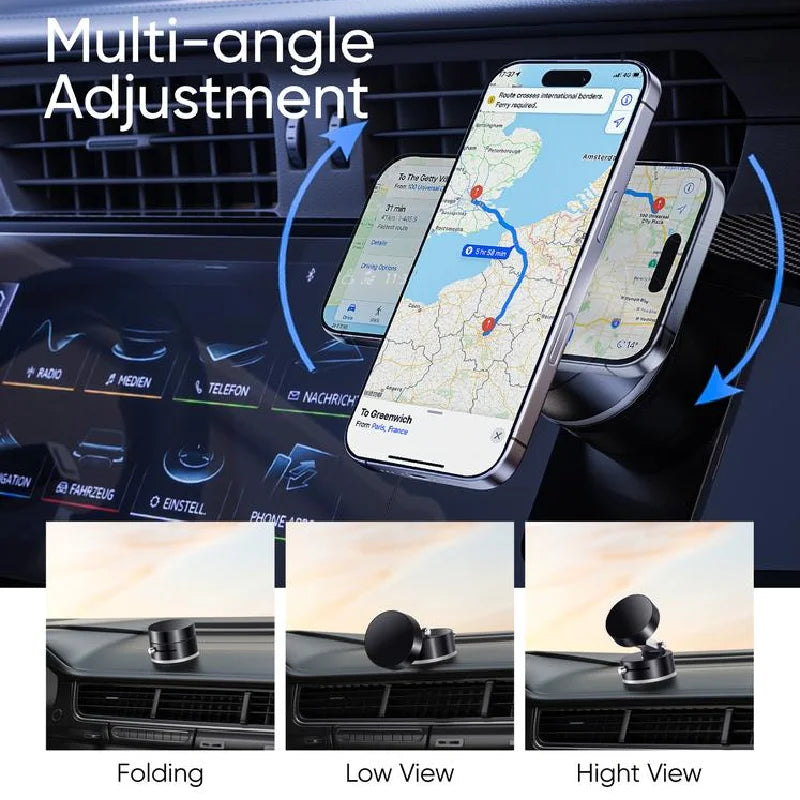 Double Sided Suction Cup Magnetic Phone Holder Lazy Multi-funct Foldable Storage Holder Vacuum Suction Phone Holder Dropshipping